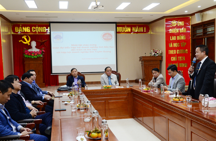 Đồng chí Nguyễn Văn Nam, Uỷ viên Ban chấp hành Hiệp hội doanh nghiệp trẻ tỉnh Bắc Kạn